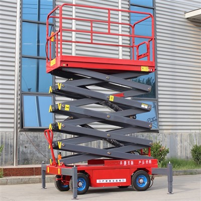 Mobilná nožnicová zdvíhacia plošina