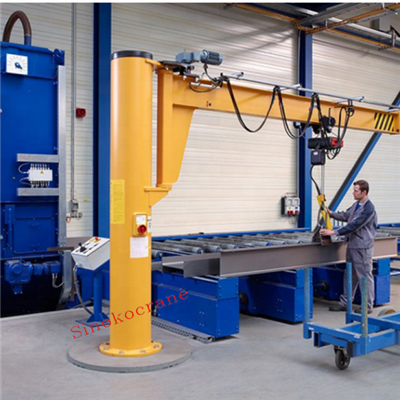 Jednoduchý otočný žeriav